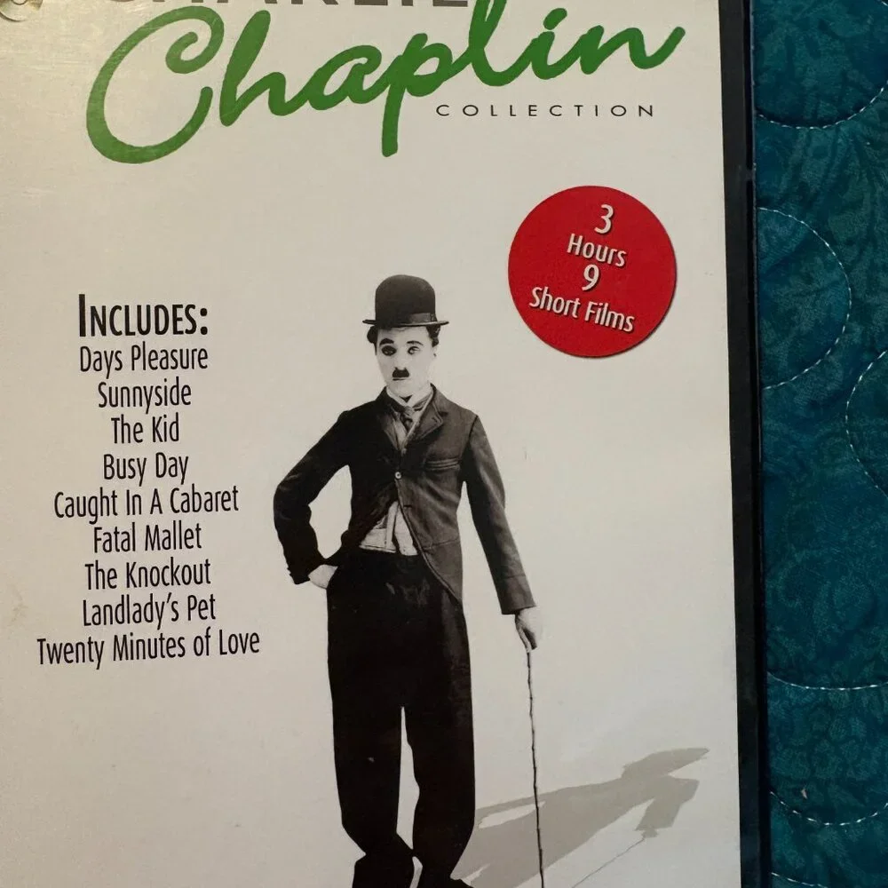 Charlie Chaplin Collection 4 DVD Set 11 Hours 36 Shorts Movies
